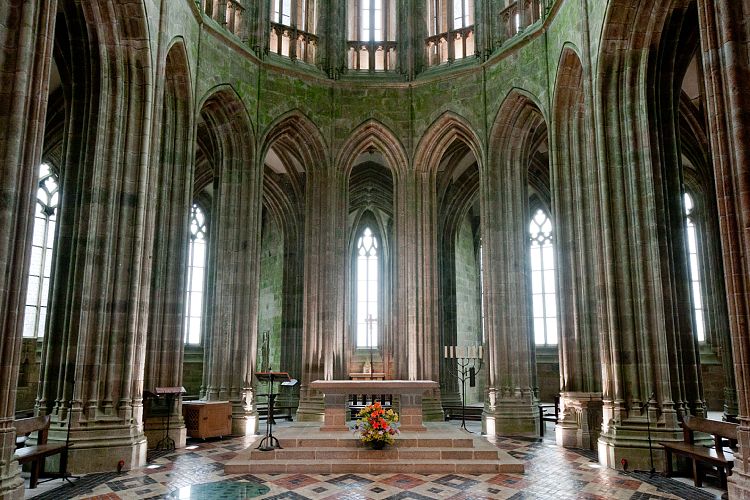 Mont-Saint-Michel (Frankreich - Mont-Saint-Michel)