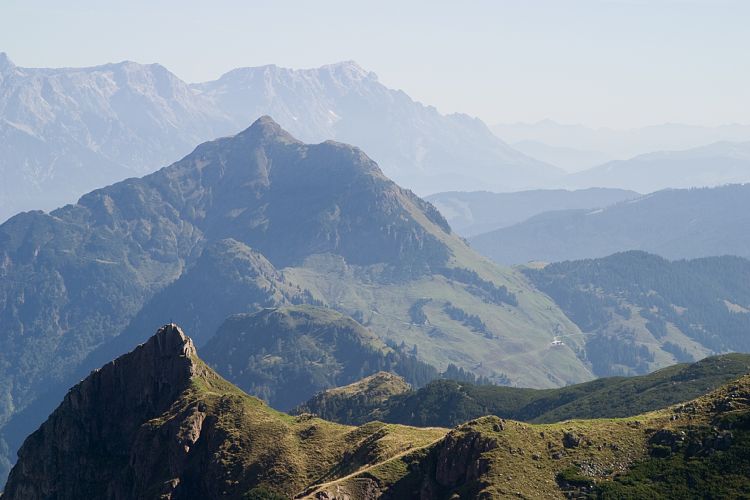 Abstieg zum Wildseelodersee (Pillerseetal - Wanderung)