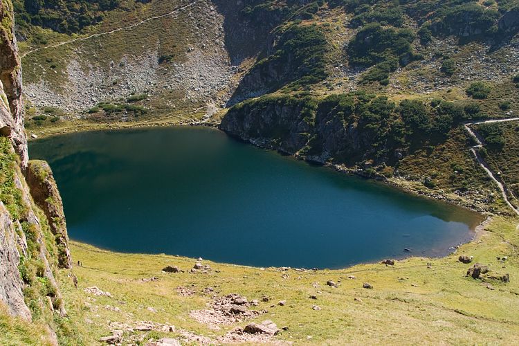 Abstieg zum Wildseelodersee (Pillerseetal - Wanderung)