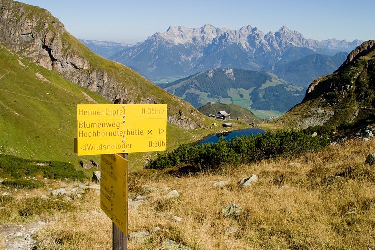 Aufstieg zum Wildseeloder (Pillerseetal - Wanderung)