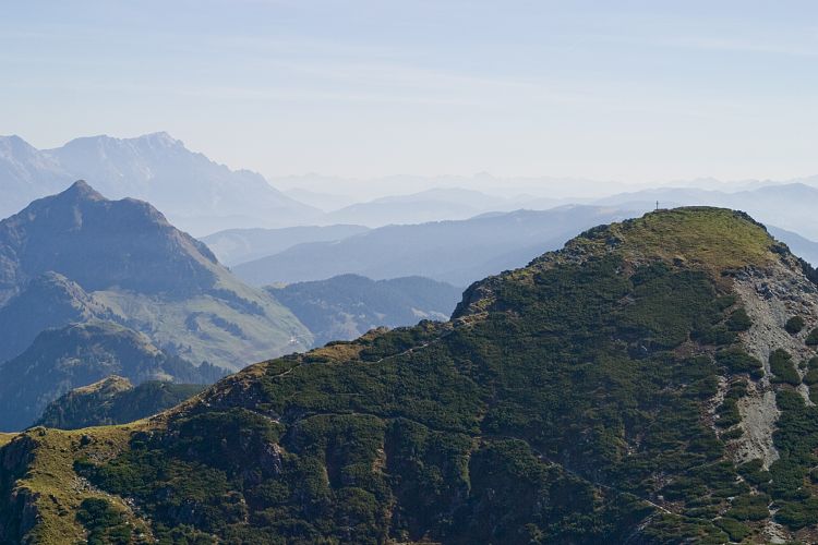 Gipfel des Wildseeloder (Pillerseetal - Wanderung)