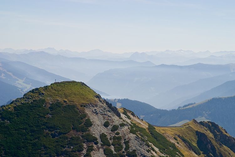 Gipfel des Wildseeloder (Pillerseetal - Wanderung)