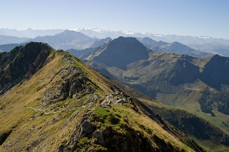 Gipfel des Wildseeloder (Pillerseetal - Wanderung)