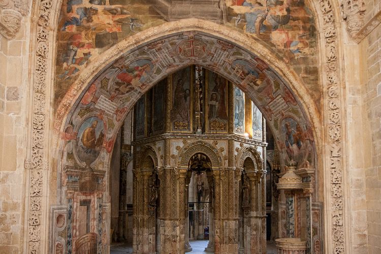 Convento de Cristo in Tomar (Portugal - Tag 5)