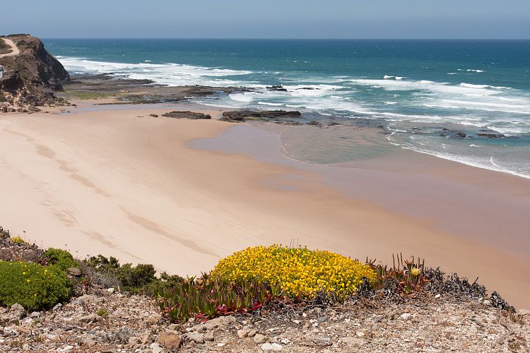 Praia de Monte Clrigo (Portugal - Tag 12)