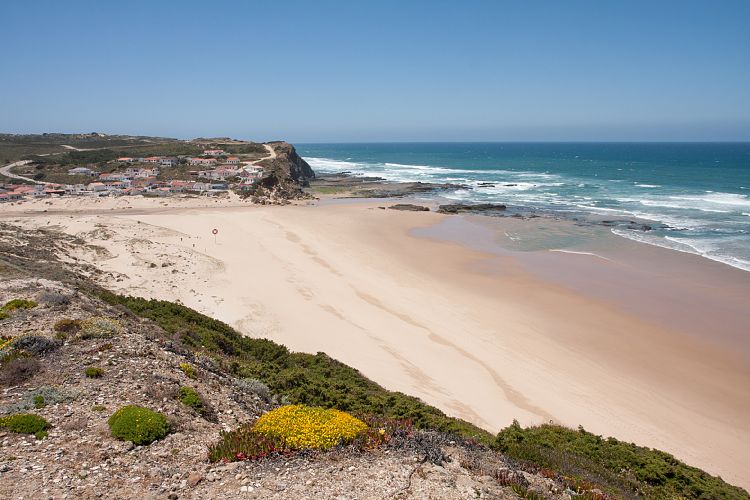 Praia de Monte Clrigo (Portugal - Tag 12)