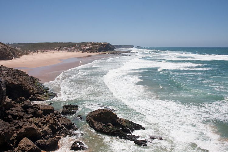 Praia de Monte Clrigo (Portugal - Tag 12)