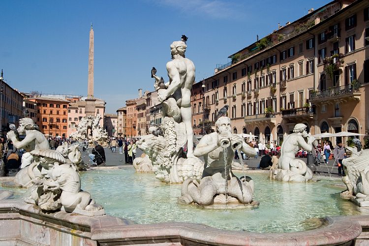 Piazza Navona (Rom - 12. Mrz)