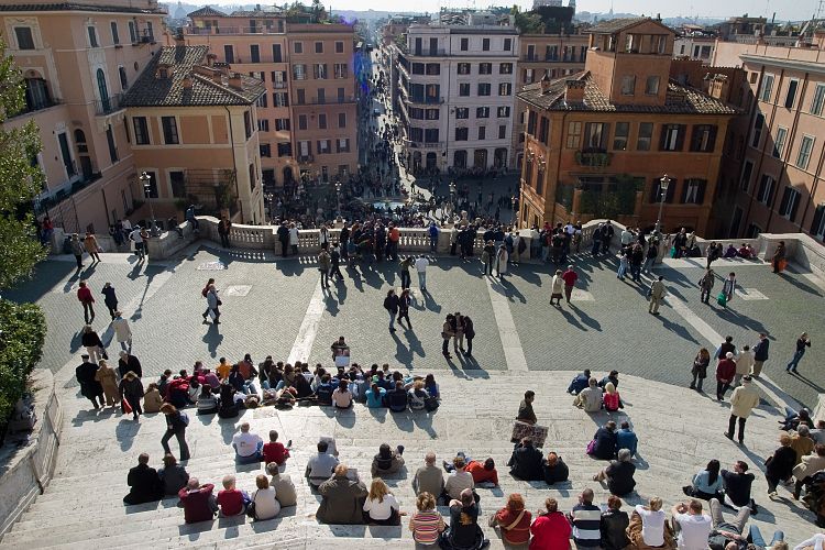 Spanische Treppe (Rom - 12. Mrz)