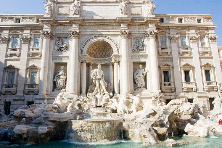 Trevi-Brunnen (Rom - 12. Mrz)