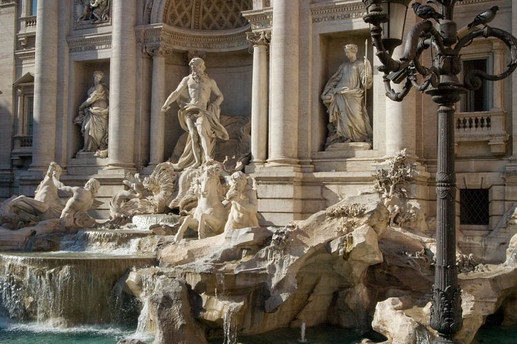 Trevi-Brunnen (Rom - 12. Mrz)