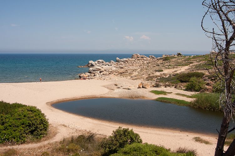 Strand bei Aglientu (Sardinien - Norden & Alghero)