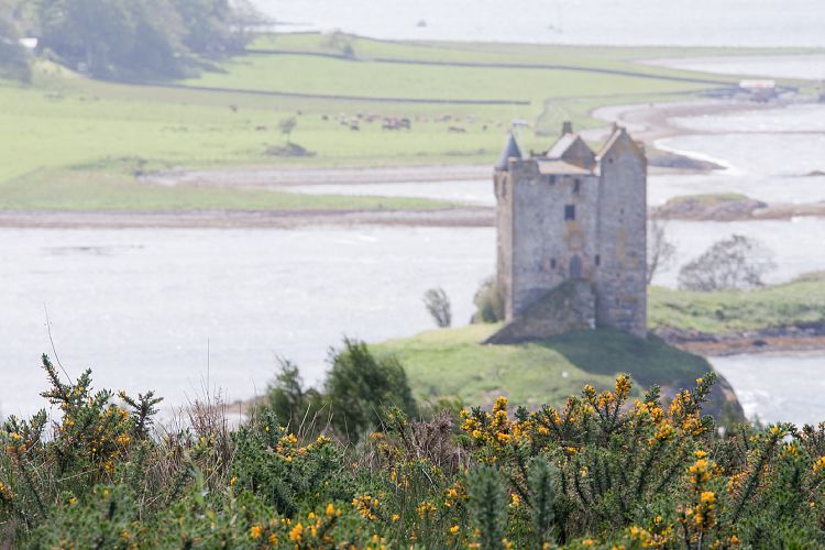 Castle Stalker (Schottland - Loch Lomond - Loch Ness)