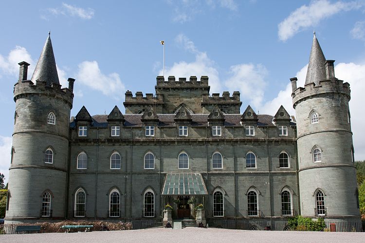 Inveraray Castle (Schottland - Loch Lomond - Loch Ness)