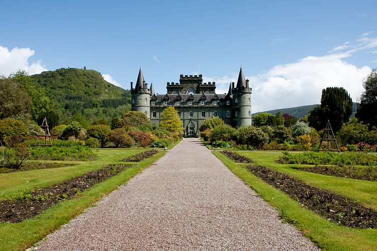Inveraray Castle (Schottland - Loch Lomond - Loch Ness)