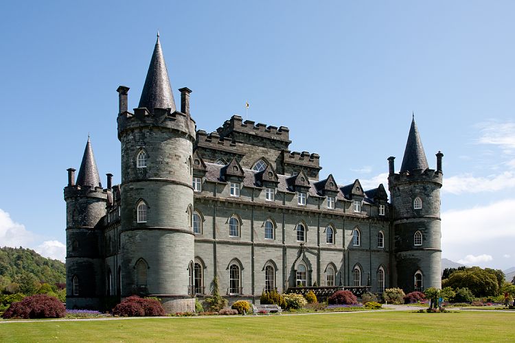 Inveraray Castle (Schottland - Loch Lomond - Loch Ness)