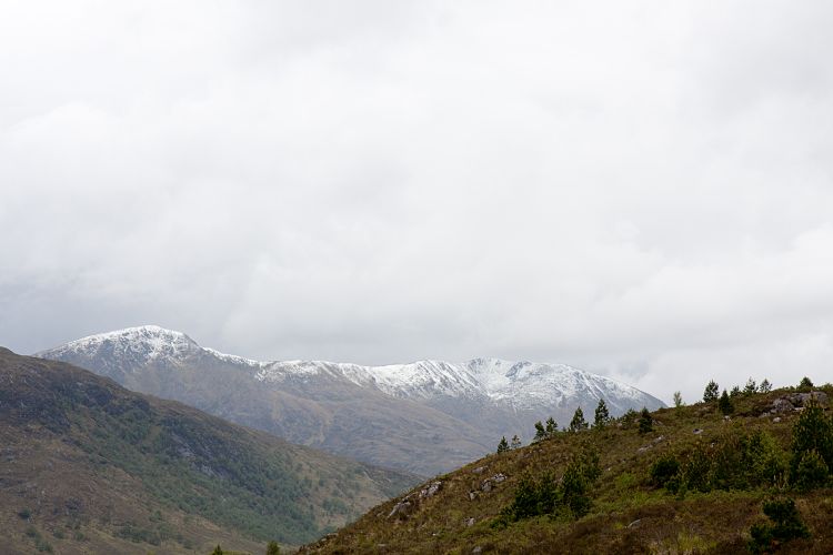 Loch Cluanie (Schottland - Loch Ness - Isle of Skye)