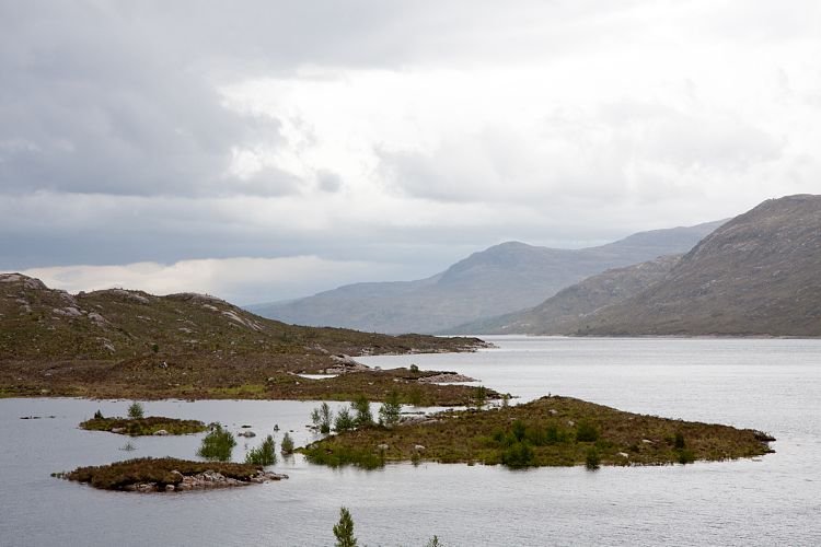 Loch Cluanie (Schottland - Loch Ness - Isle of Skye)