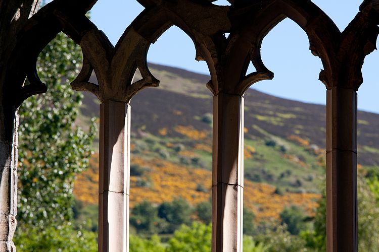 Melrose Abbey (Schottland - Border Abbeys)