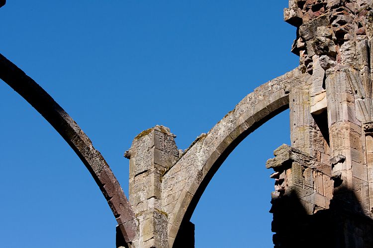 Melrose Abbey (Schottland - Border Abbeys)