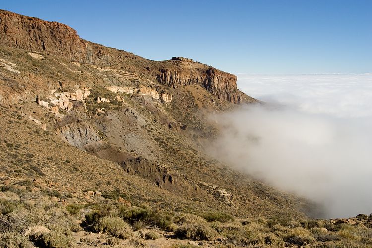 Abstieg (Teneriffa - Guajara)