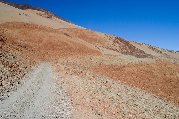 Weg zur Montana Blanca (Teneriffa - Teide)