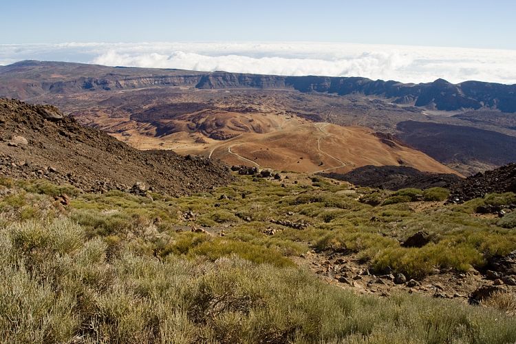 Zum Refugio Altavista (Teneriffa - Teide)