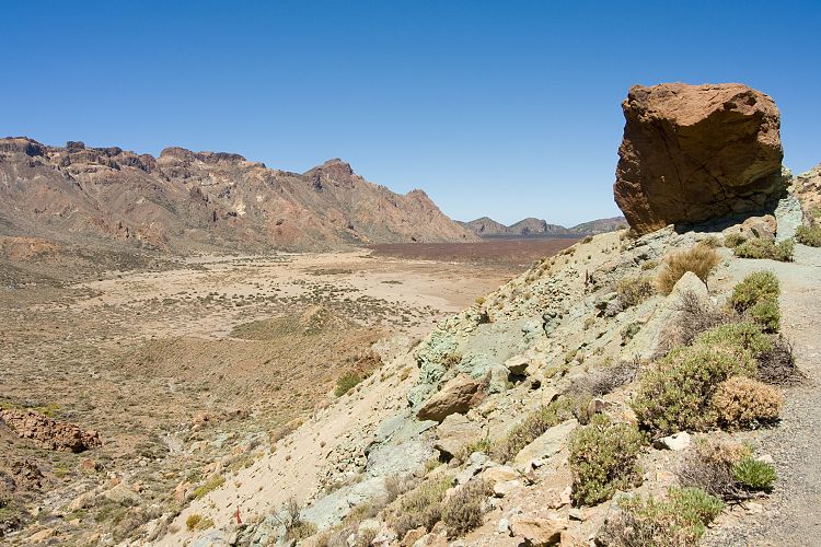 Roques Azulejos (Teneriffa - Canadas del Teide)