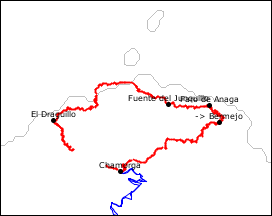 GPS-Track Wanderung von Chamorga zum Faro de Anaga