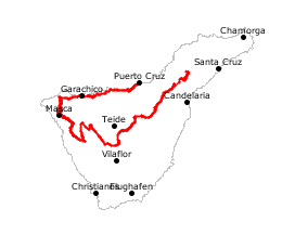 GPS-Track Nordwesten und Canadas
