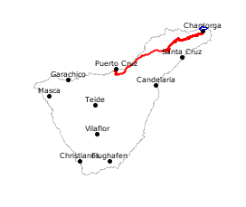 GPS-Track Chamorga und Wanderung zum Faro de Anaga