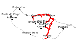 GPS-Track Pico Ruivo und Ariero
