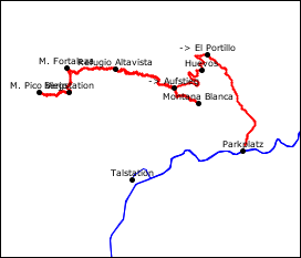 GPS-Track Wanderung auf den Teide