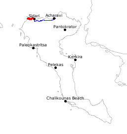 GPS-Track Wanderung zum Cap Drastis