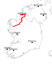 GPS-Track Slieve League