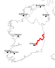 GPS-Track Glendalough