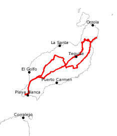 GPS-Track Manrique-Tour
