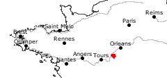 GPS-Track Die Schlsser Chambord, Cheverny und Blois