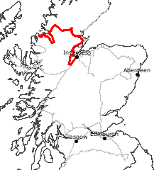 GPS-Track Von Laide nach Inverness