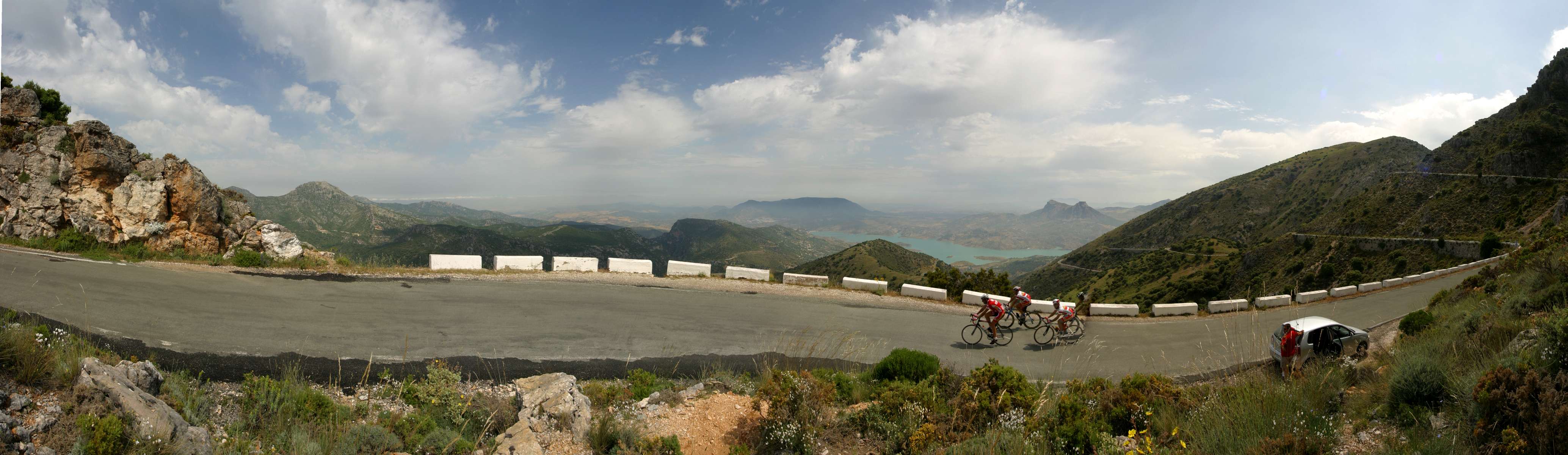 Panorama >> Andalusien - Stausee von Zahara