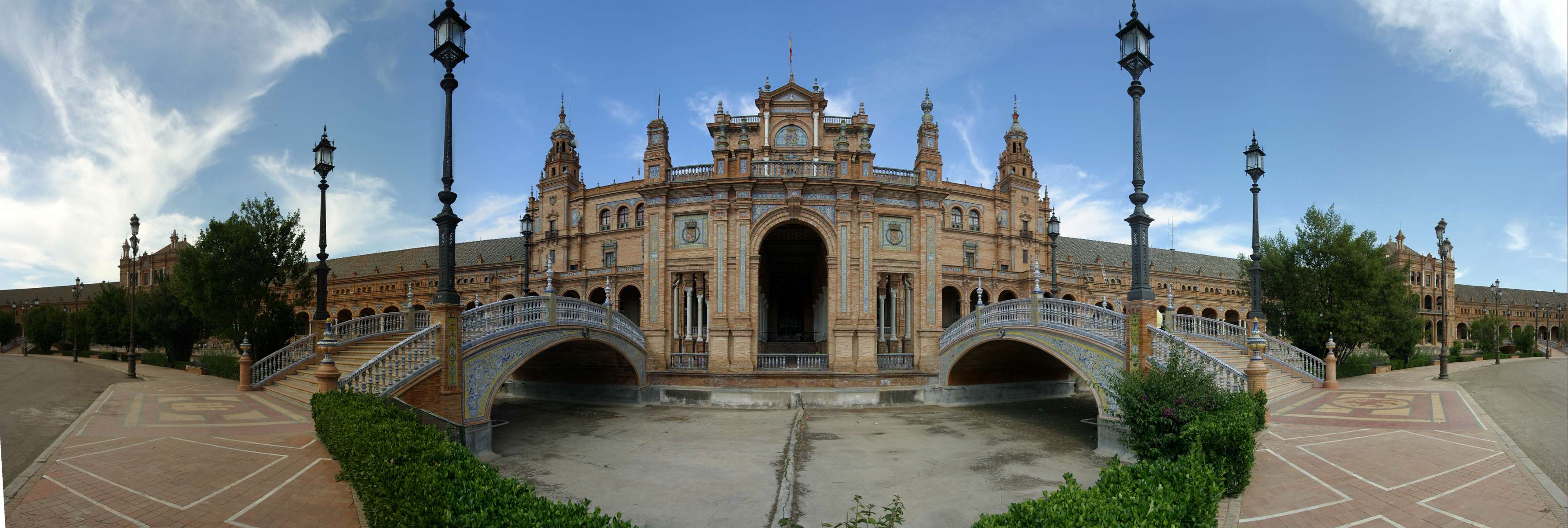 Panorama >> Andalusien - Sevilla - Plaza de Espana