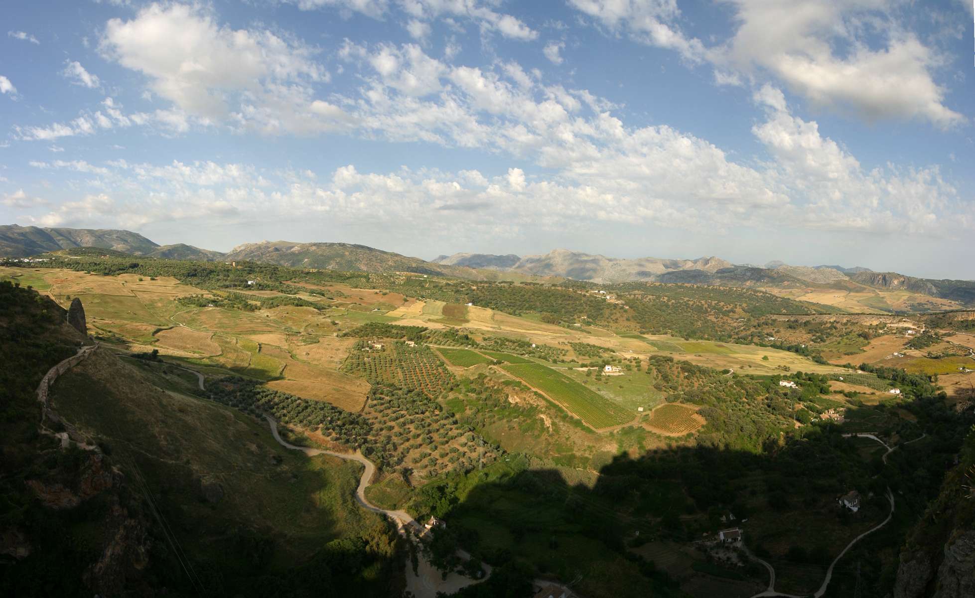 Panorama >> Andalusien - Die Umgebung von Ronda