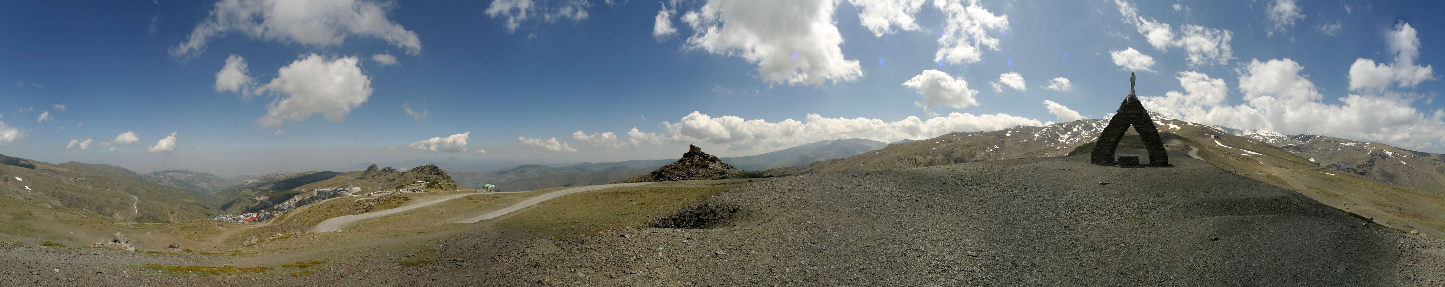 Panorama >> Andalusien - 360 Grad Panorama Sierra Nevada