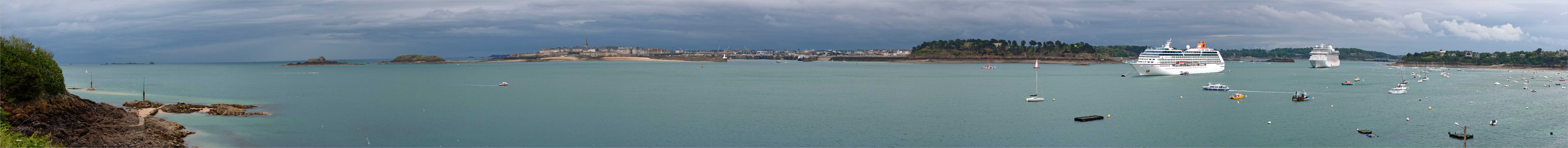 Panorama >> Bucht von St. Malo