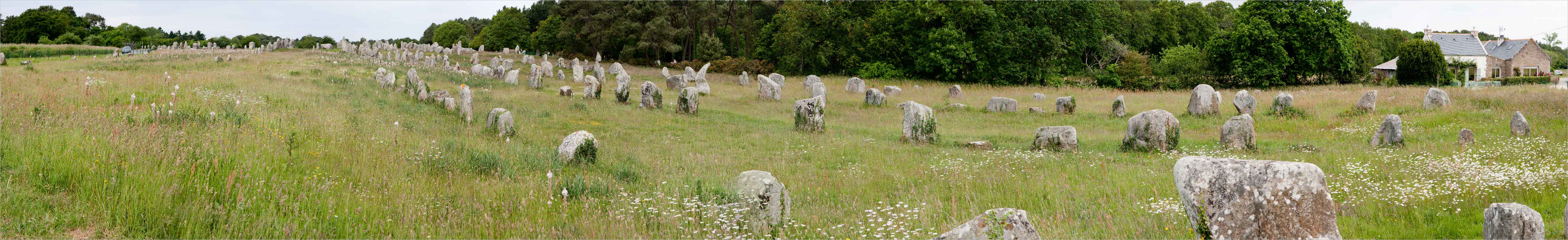 Panorama >> Carnac Alignement Kerlescan