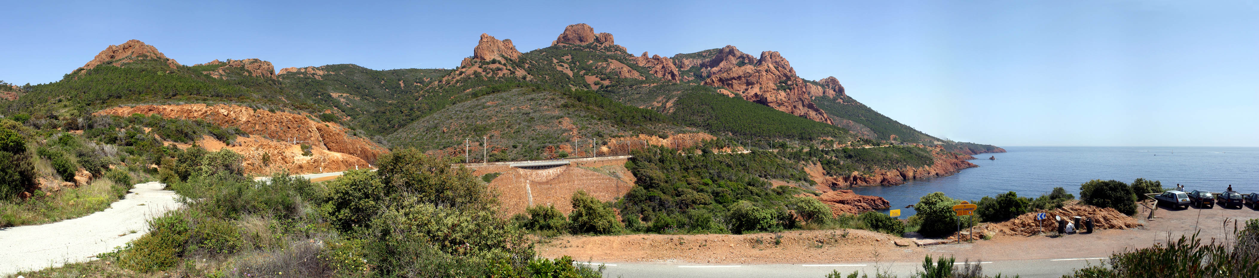 Panorama >> Cote d'Azur - Esterel und Kste