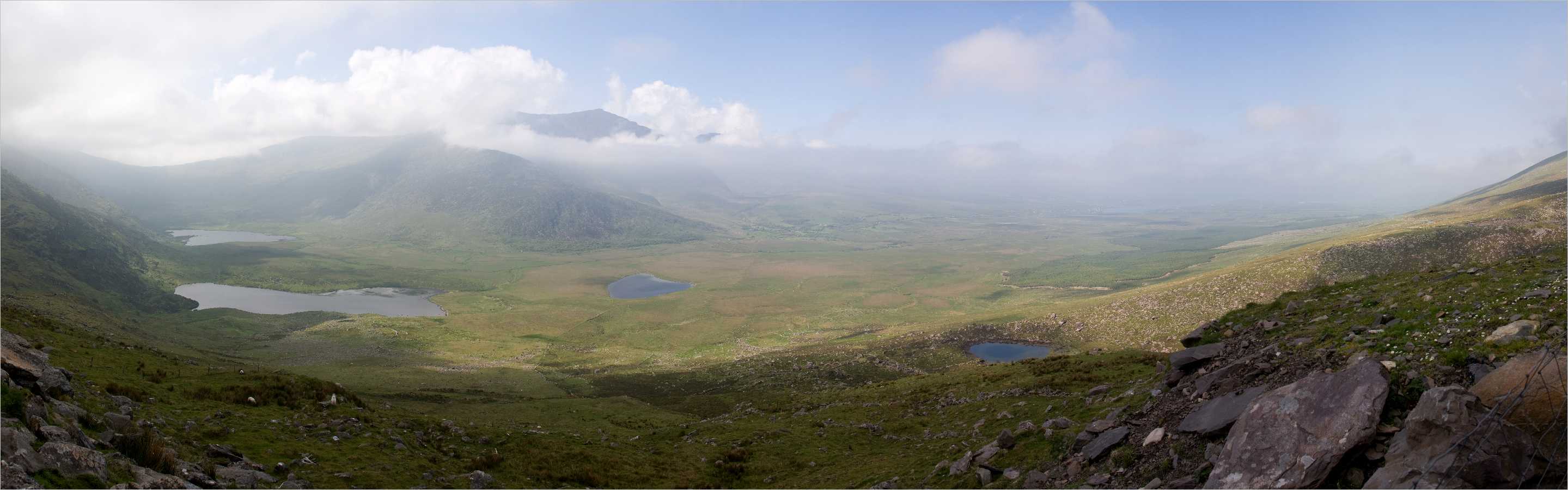 Panorama >> Irland - Dingle Peninsula - Connor's Pass