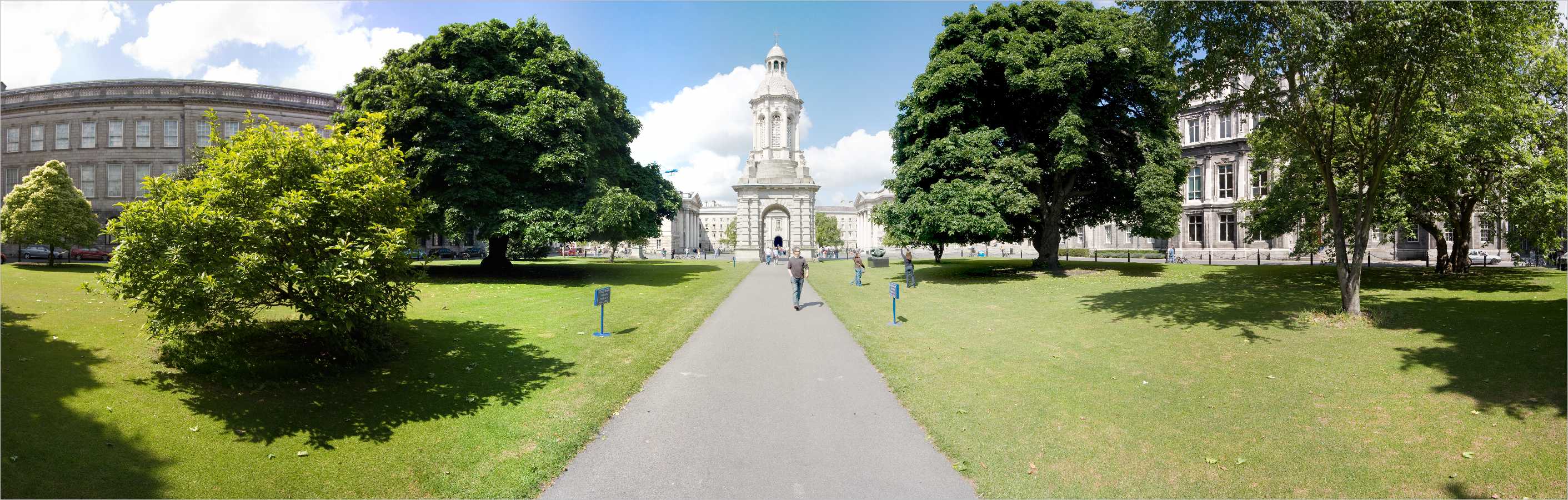 Panorama >> Irland - Dublin - Trinity College