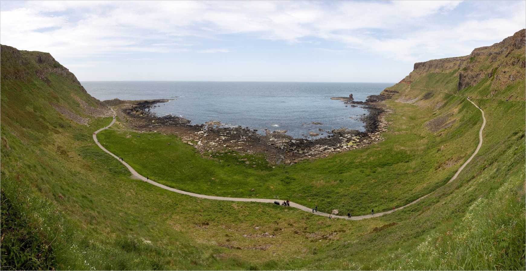 Panorama >> Irland - Giant's Causeway
