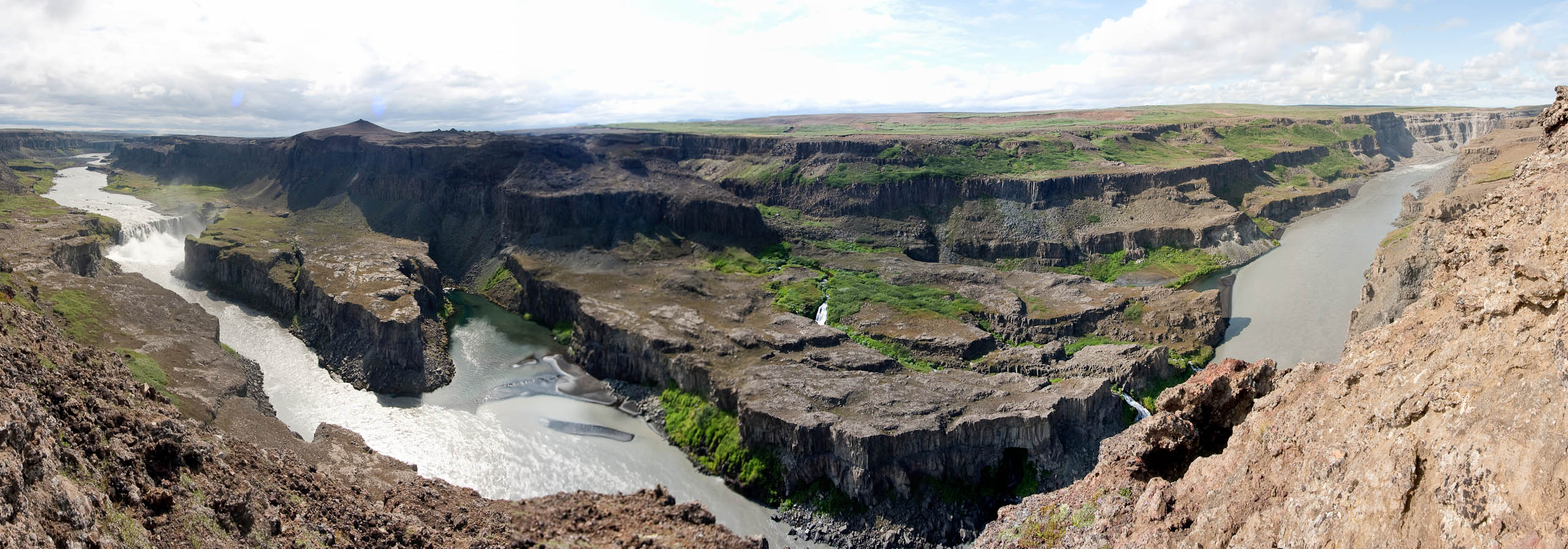 Panorama >> Hafragilsfoss